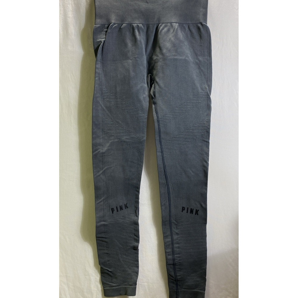 Pink Victoria's Secret Women's Med Ultimate Seamless Leggings Gray Yoga athletic